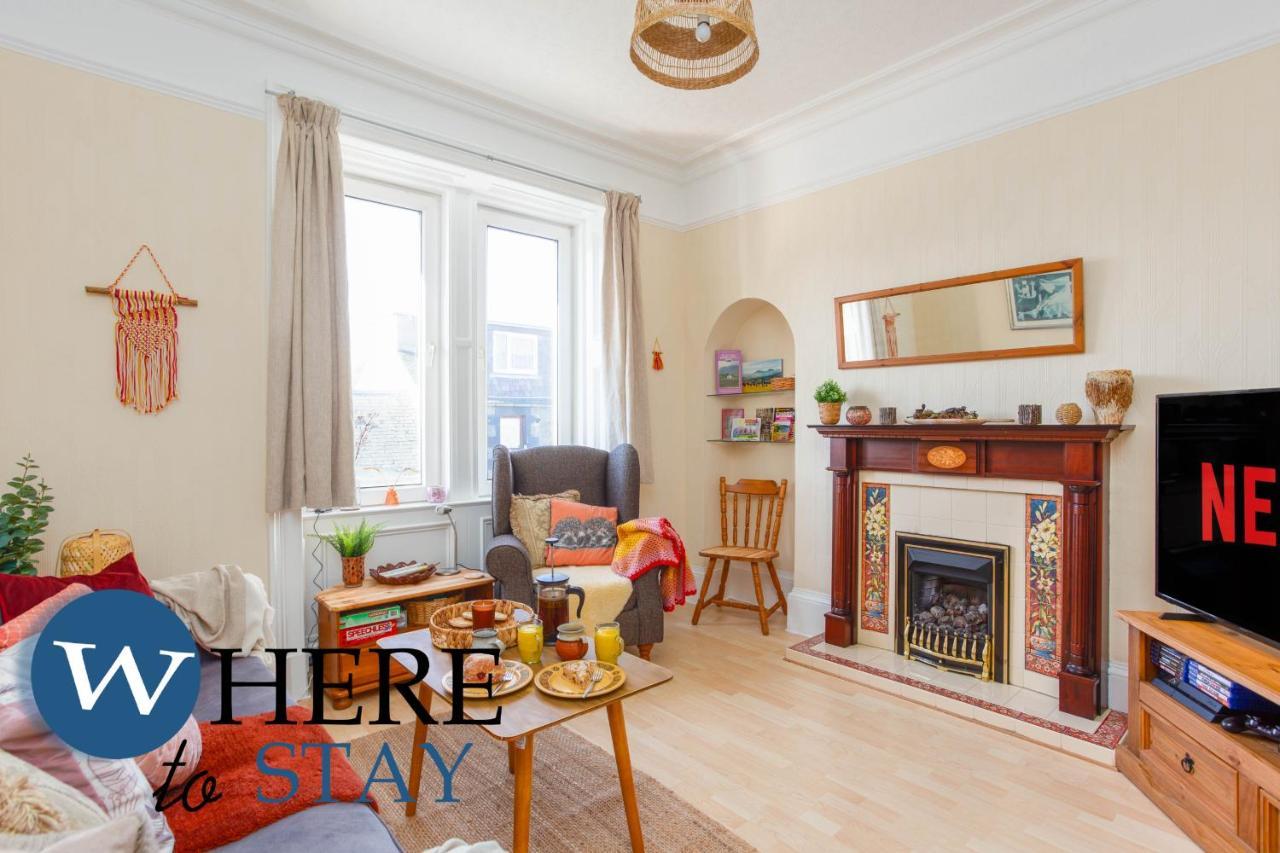 Bright 2Bed Apartment In Galashiels City Centre Luaran gambar